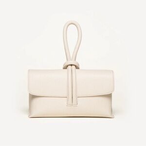 NWT M.Gemi The Francesca Convertible Crossbody in Ecru